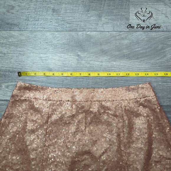 Decree Sequin Mini Skirt Size M - Picture 3 of 5